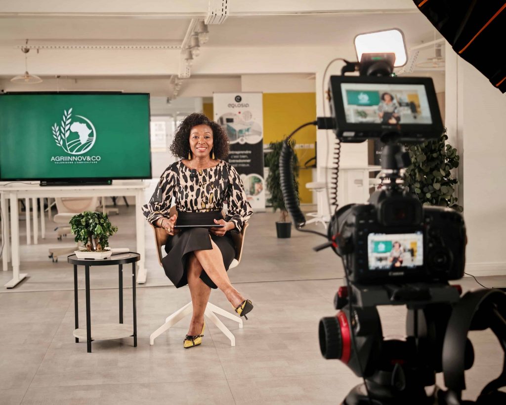 Wassilati Mbae en tournage